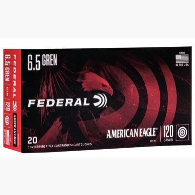 Federal Ammunition 6.5 Grendel 123 Grain Jacketed Hollow Point 20 Count
