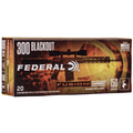 Federal Ammunition 300 AAC Blackout 150 Grain Bonded Spitzer 20 Count