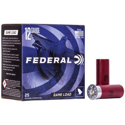 Federal Ammunition 12 Gauge 2-3/4" #7.5 1 oz Shot 25 Count