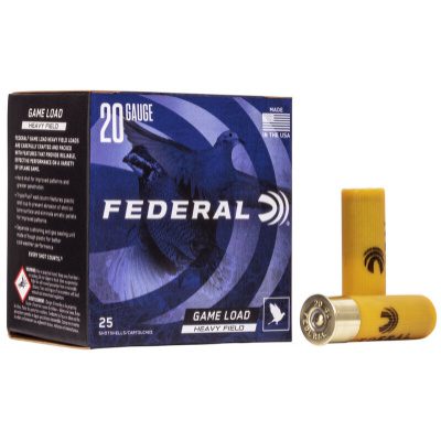 Federal Ammunition 20 Gauge 2-3/4" #8 1 oz Shot 25 Count