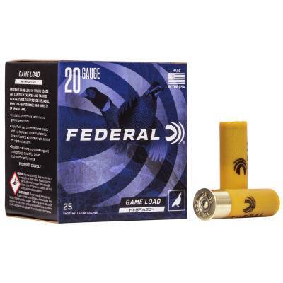 Federal Ammunition 20 Gauge 2-3/4" #7.5 1 oz Shot 25 Count