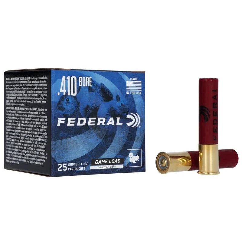 Federal Ammunition 410 Bore 2-1/2" #7.5 1/2 oz Shot 25 Count
