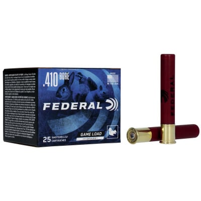 Federal Ammunition 410 Bore 3" #7.5 11/16 oz Shot 25 Count