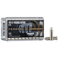 Federal Ammunition 22 Long Rifle 29 Grain Nickel Plated Flat Nose 50 Count