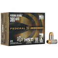 Federal Ammunition 380 ACP 99 Grain HST Micro Jacketed Hollow Point 20 Count