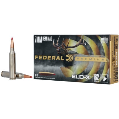 Federal Ammunition 6.5 Creedmoor 143 Grain ELD-X Polymer Tipped 20 Count
