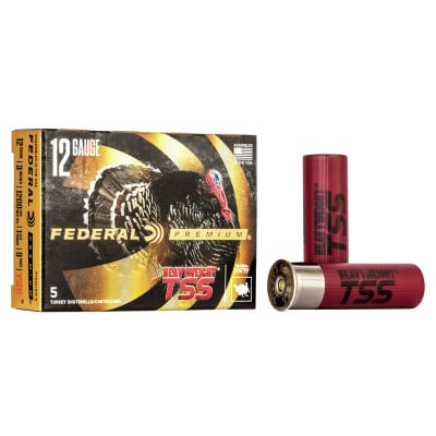 Federal Premium Heavyweight TSS Ammunition 12 Gauge 3-1/2" 2 1/4 oz Shot Box of 5