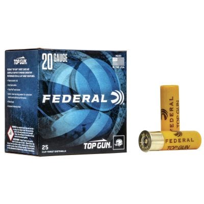 Federal Ammunition 20 Gauge 2-3/4" #8 7/8 oz Shot 25 Count