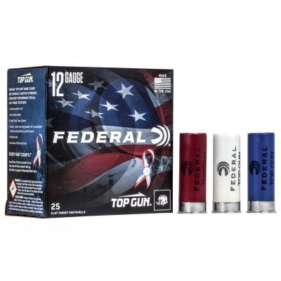 Federal Ammunition 12 Gauge 2-3/4" #8 1 1/8 oz Shot 25 Count