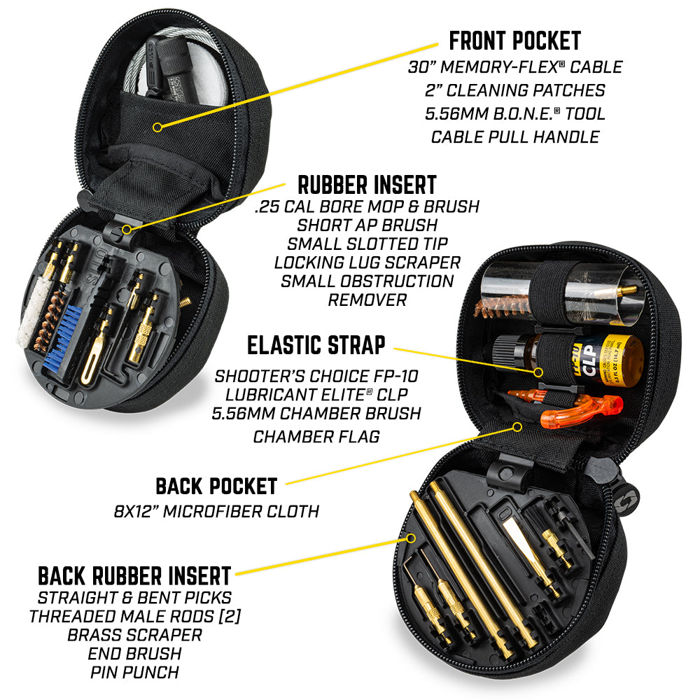Otis MSR/AR Cleaning Kit (.223/5.56MM)