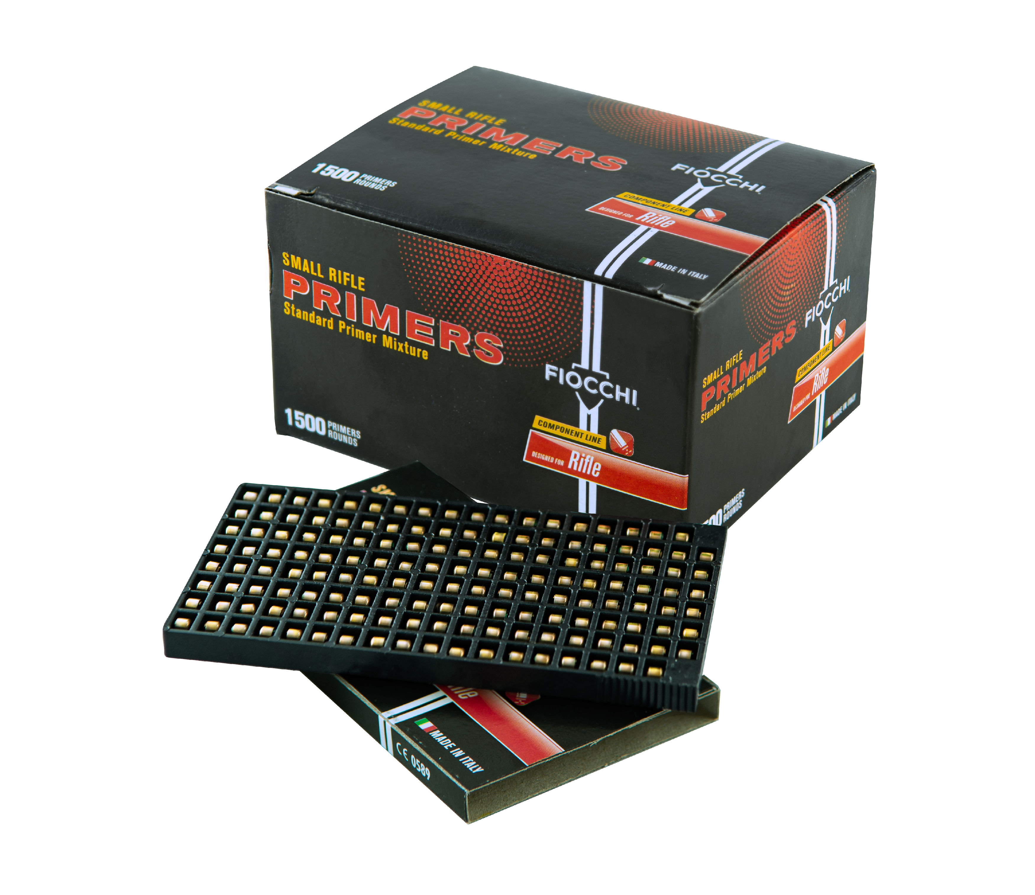 Fiocchi Small Rifle Primers (1500 ct box)