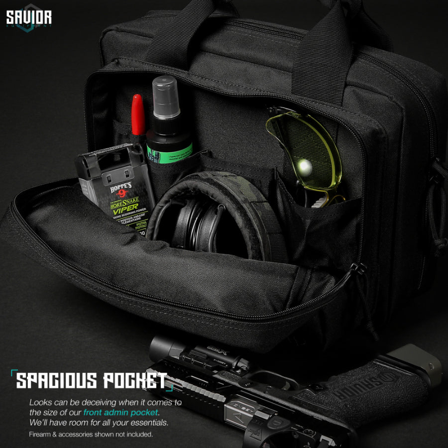 Savior Equipment Specialist Series Low Profile Double Pistol Case
