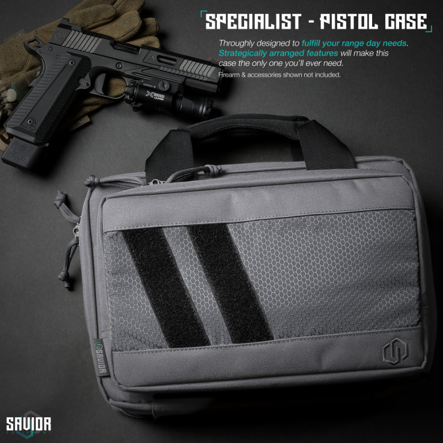 Savior Equipment Specialist Series Low Profile Double Pistol Case