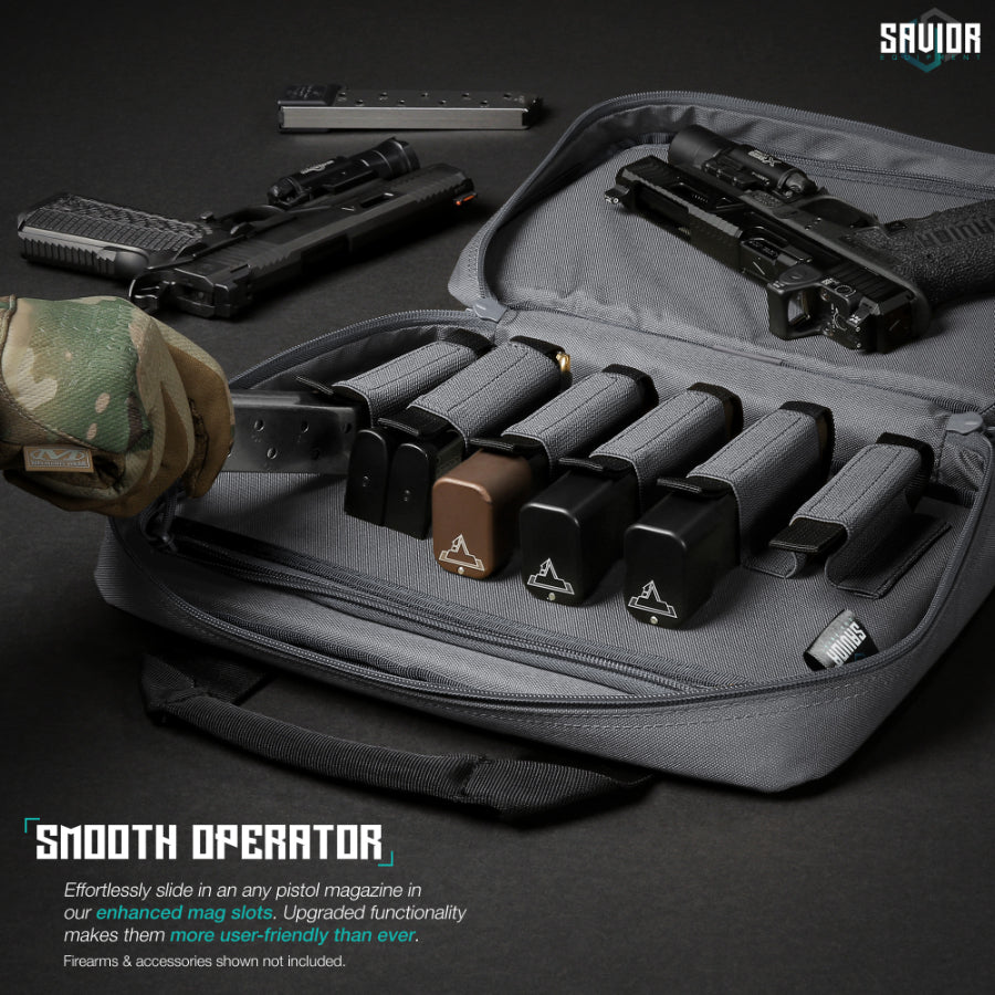 Savior Equipment Specialist Series Low Profile Double Pistol Case
