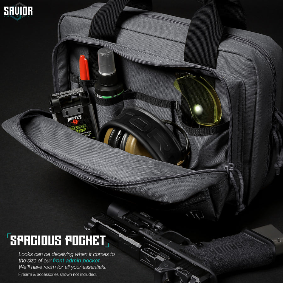 Savior Equipment Specialist Series Low Profile Double Pistol Case