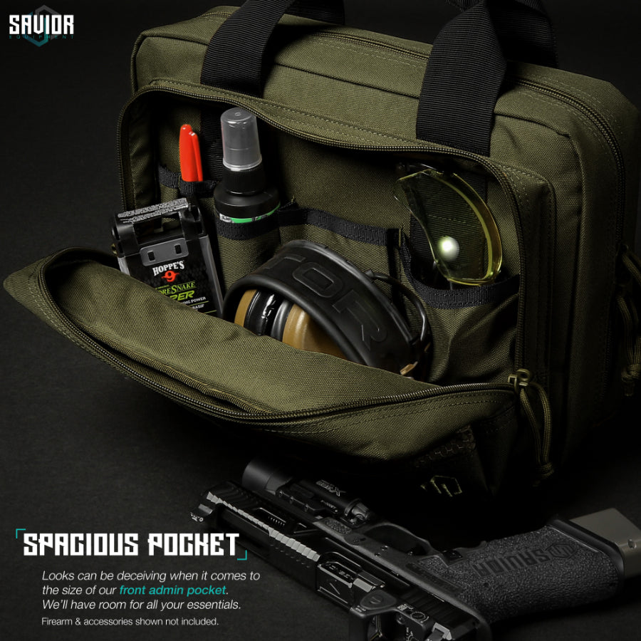 Savior Equipment Specialist Series Low Profile Double Pistol Case