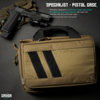 Savior Equipment Specialist Series Low Profile Double Pistol Case