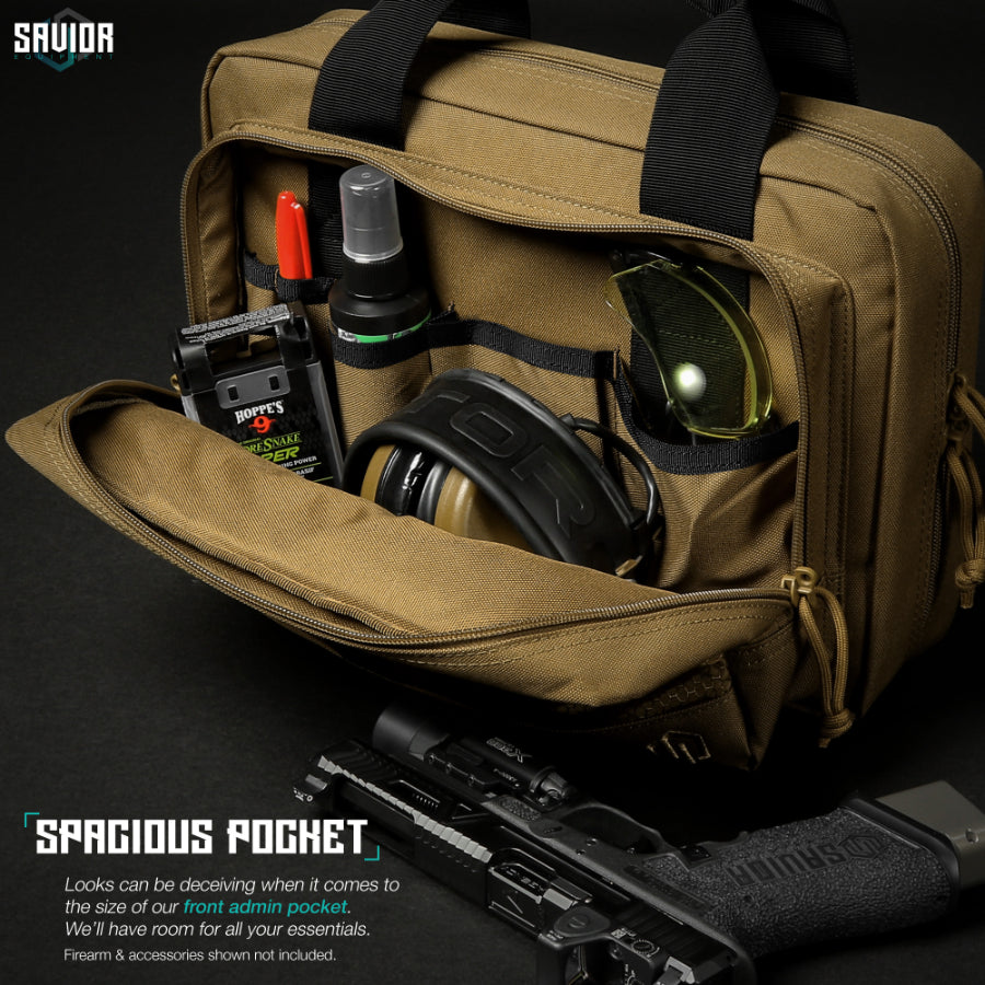 Savior Equipment Specialist Series Low Profile Double Pistol Case