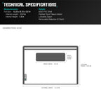 Savior Equipment Pistol Sleeve Polyester Black