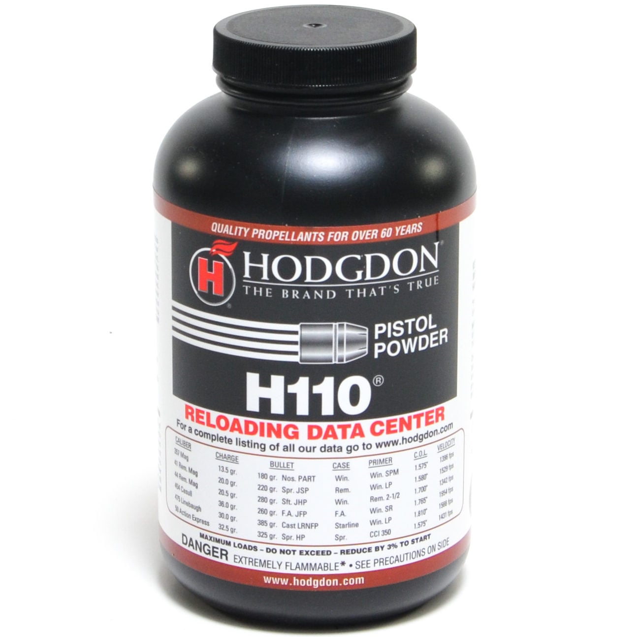 Hodgdon H110 Smokeless Gun Powder