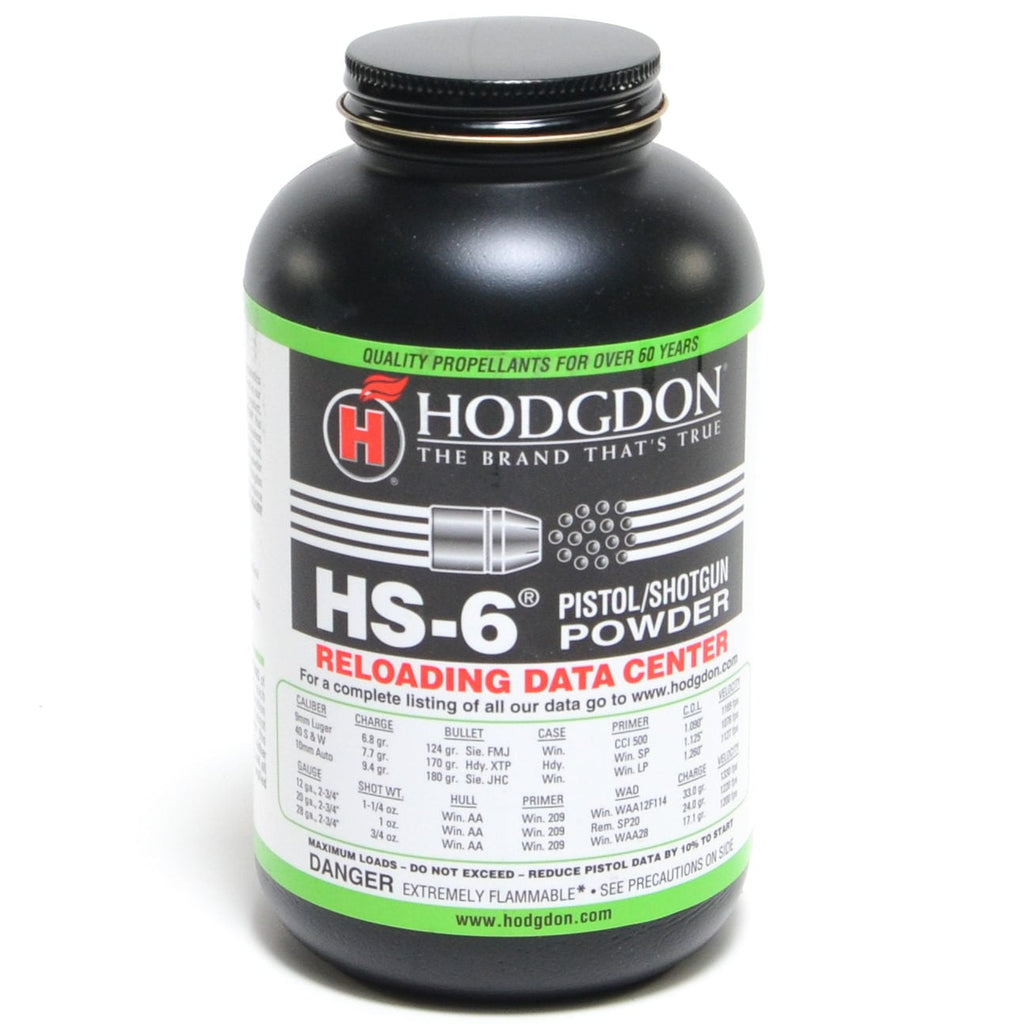 Hodgdon HS-6 Smokeless Gun Powder