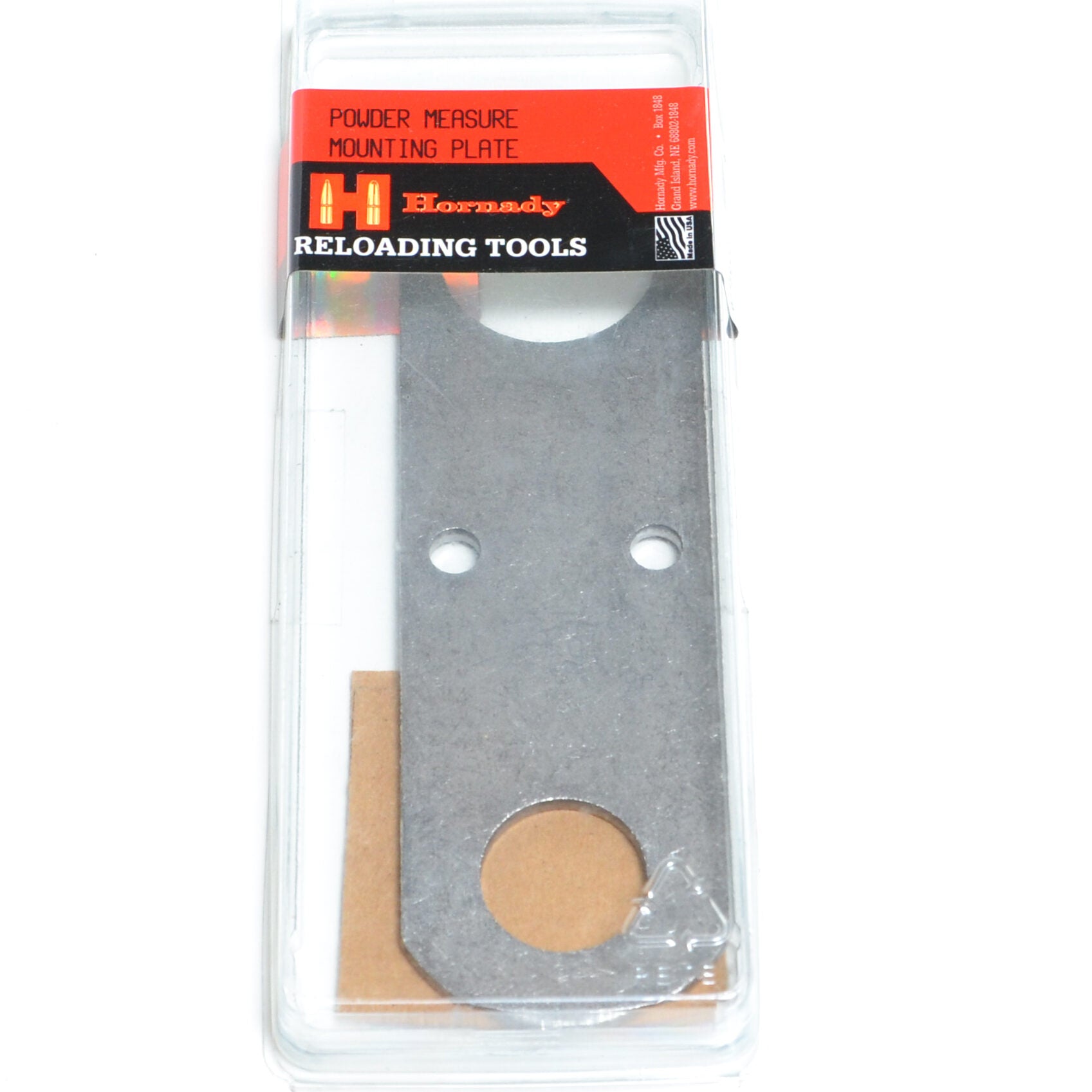 Hornady Powder Measure Mounting Plate