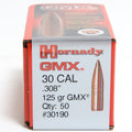 Hornady .308 / 30 125 Grain GMX (MonoFlex) (50)