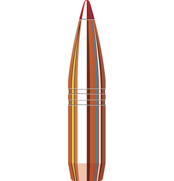 Hornady 338 Cal 225 Grain GMX (MonoFlex) .264 Diameter 50 Count Box