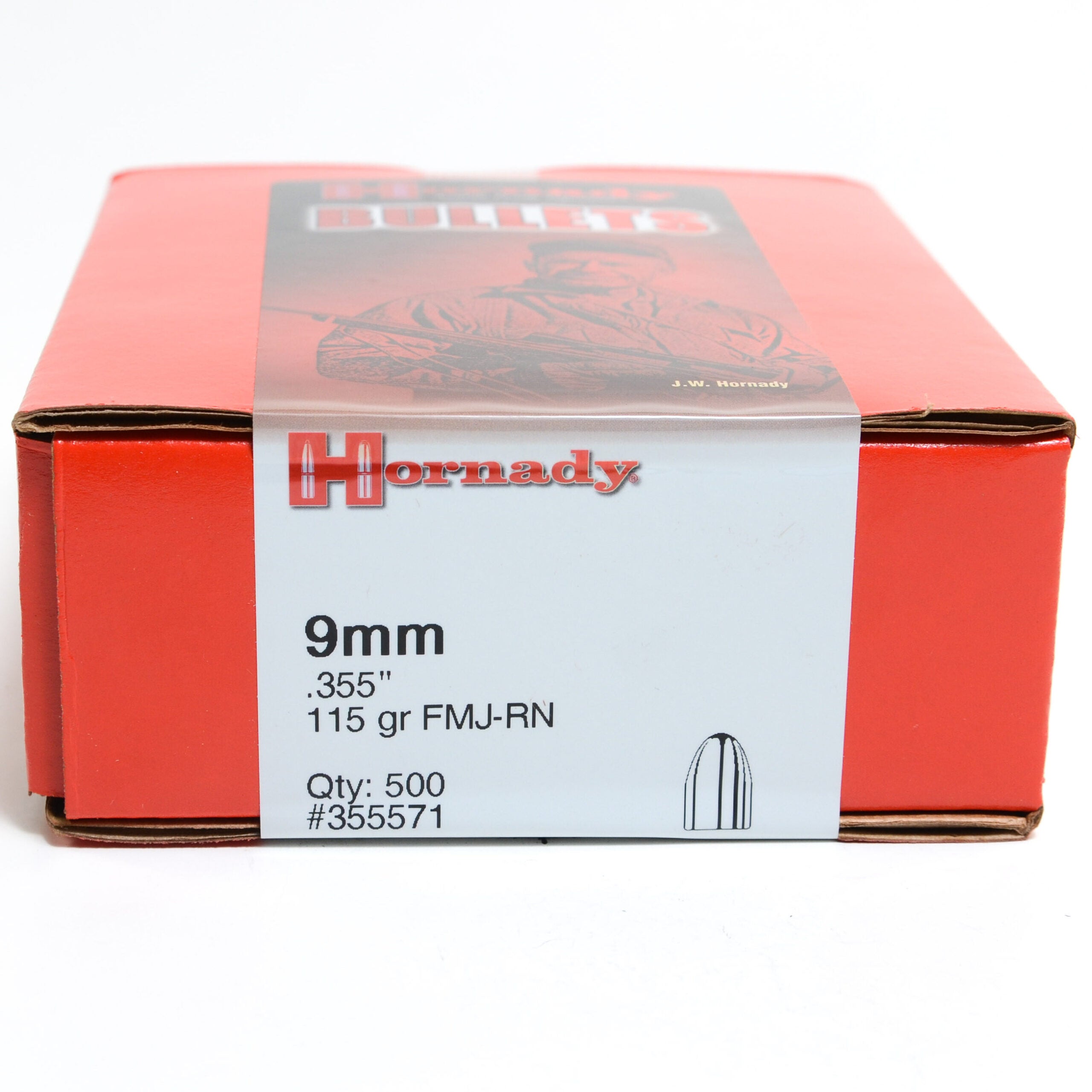 Hornady .355 Diameter 115 Grain Full Metal Jacket Bullets