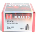 Hornady .451 Diameter230 Grain Full Metal Jacket Bullets