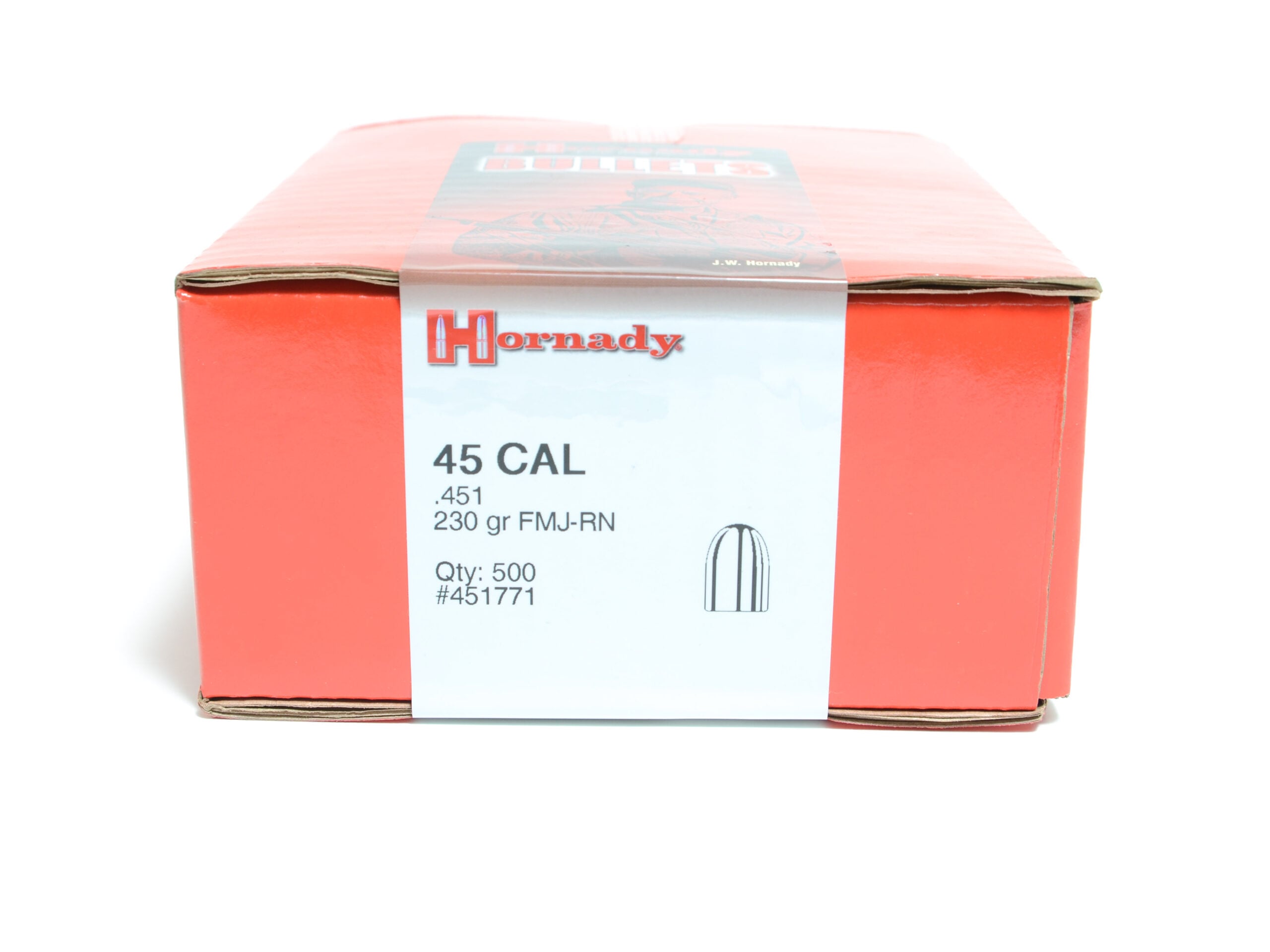Hornady .451 Diameter230 Grain Full Metal Jacket Bullets