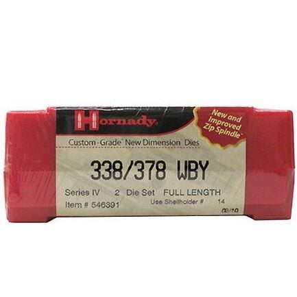 Hornady Dieset 2 338-378 Weatherby Magnum (.338)