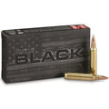 Hornady Ammo 223 Rem 75 Grain Hollow Point Boat Tail Match Black (20)