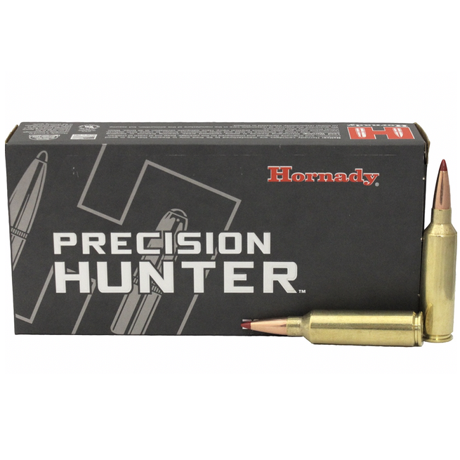 Hornady Ammo 7mm WSM 162 Grain ELD-X (Extremly Low Drag) Hunting (20)