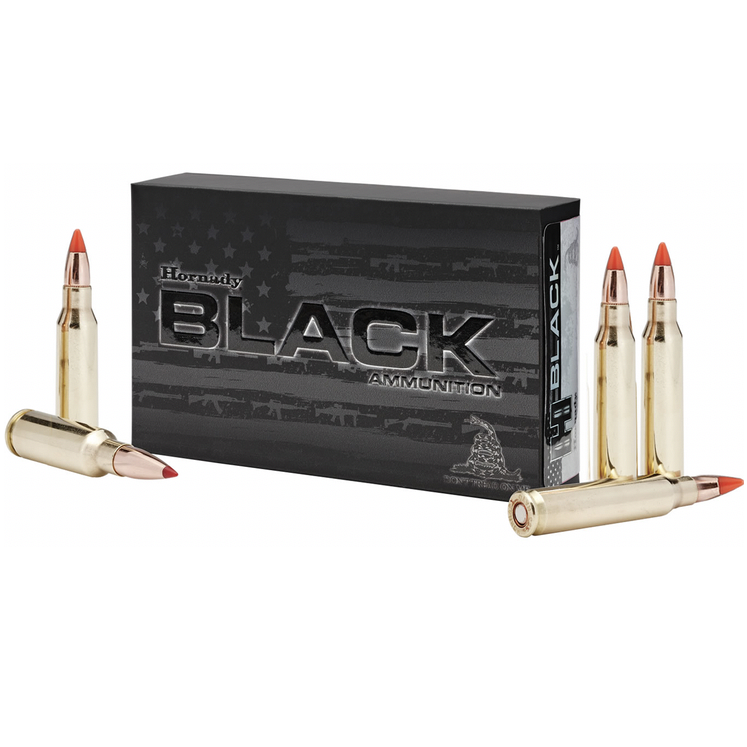 Hornady Ammo 308 Win 155 Grain A-MAX Black (20)