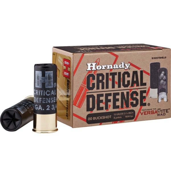 Hornady Ammunition 12 Gauge 2-3/4" #00 Buckshot 10 Count