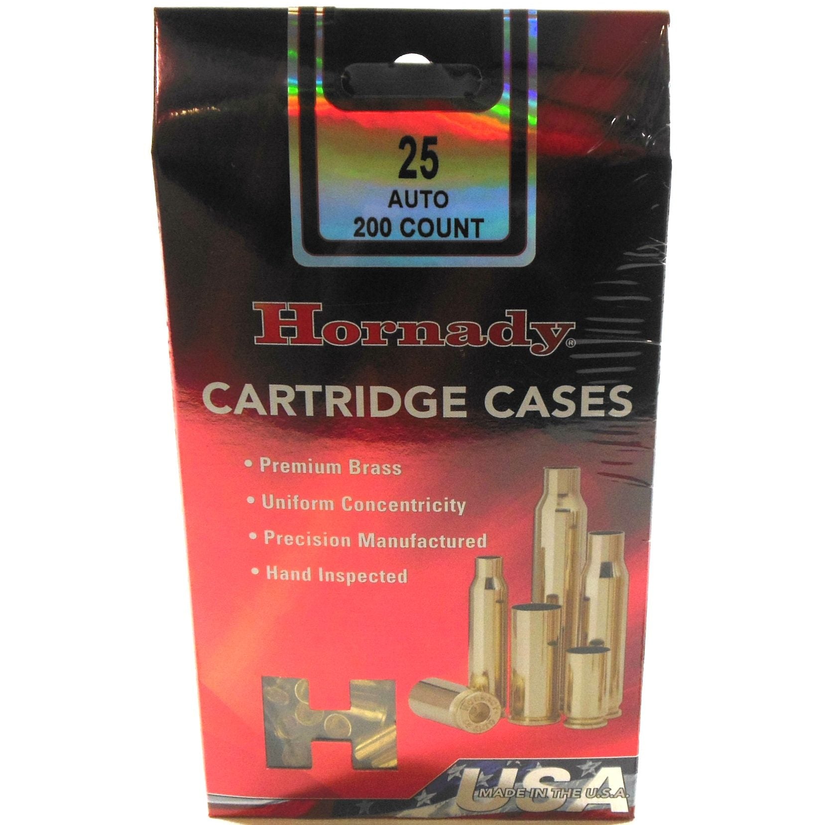 Hornady Brass Unprimed 25 Auto  (200)