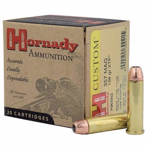 Hornady Ammo 357 Mag 158 Grain XTP (eXtreme Terminal Performance) (25)