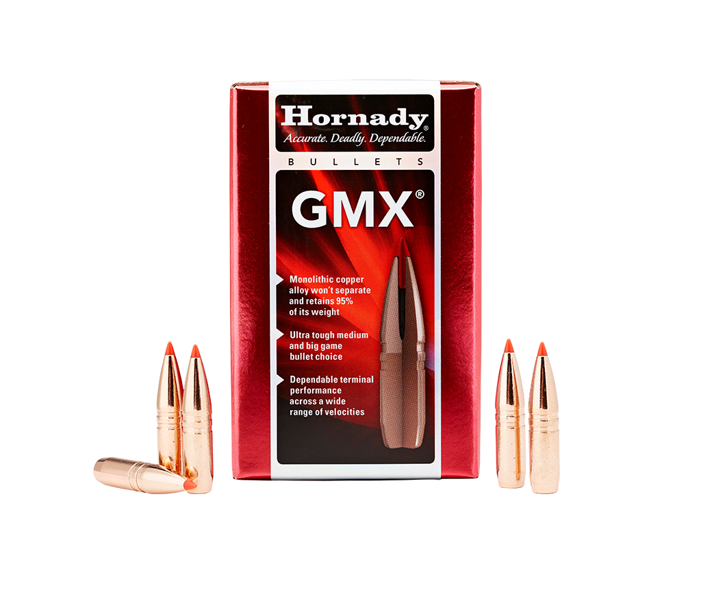 Hornady .308 Diameter 165 Grain Solid Hollow Point CX 50 Count Bullets