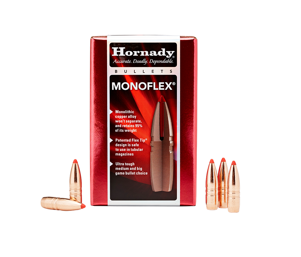 Hornady .458 Diameter 250 Grain Polymer Tip MonoFlex 50 Count Bullets (45-70 Government)