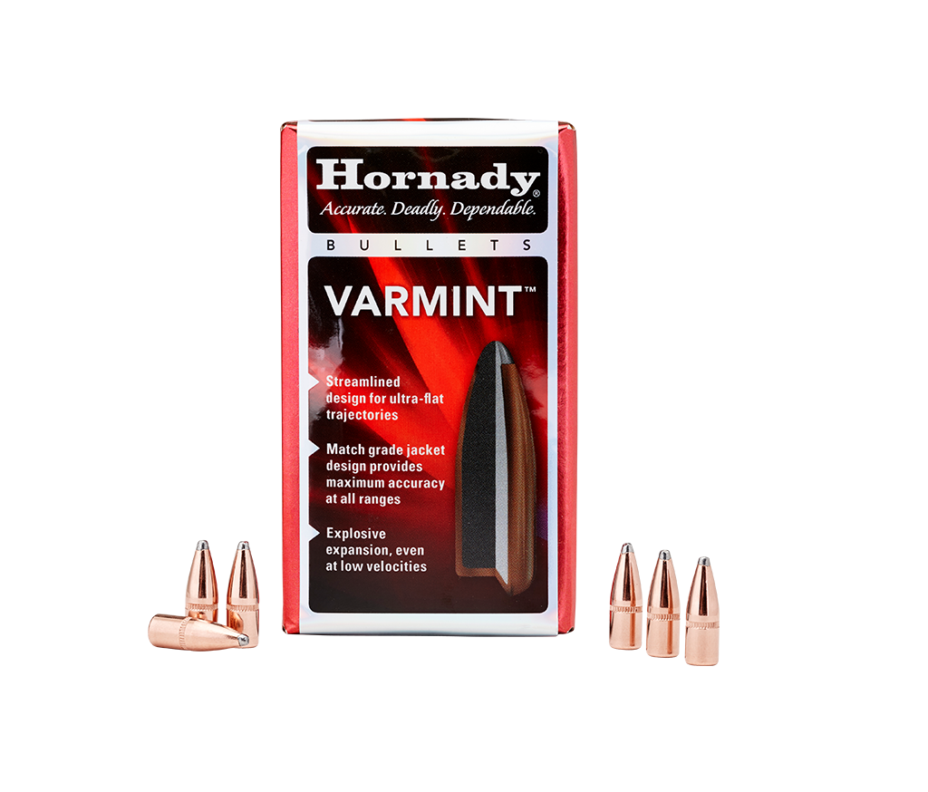 Hornady .224 Diameter 55 Grain Spire Point SX 100 Count Bullets