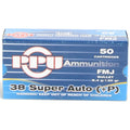 Prvi Ammo 38 Super + P 130 Grain Full Metal Jacket (50)