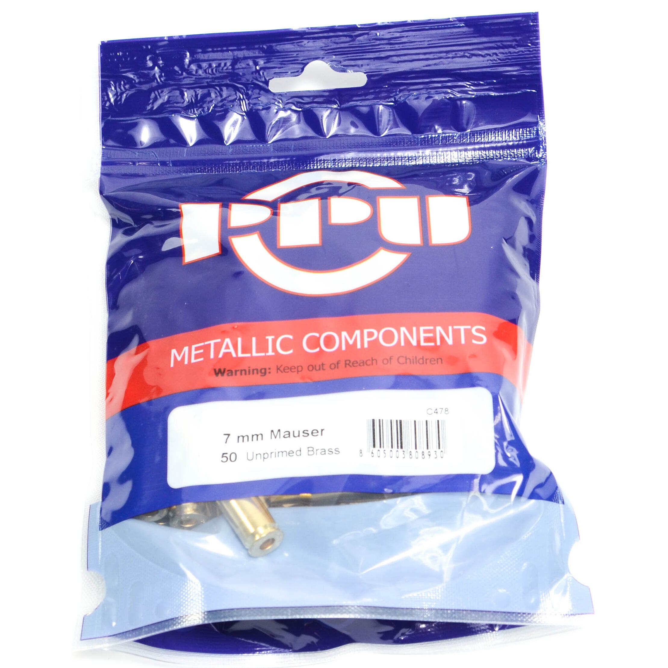 Prvi Partizian Unprimed Brass 7X57 Mauser (50)
