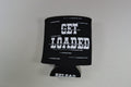 Powder Valley Can Koozie Black