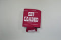 Powder Valley Can Koozie Crimson