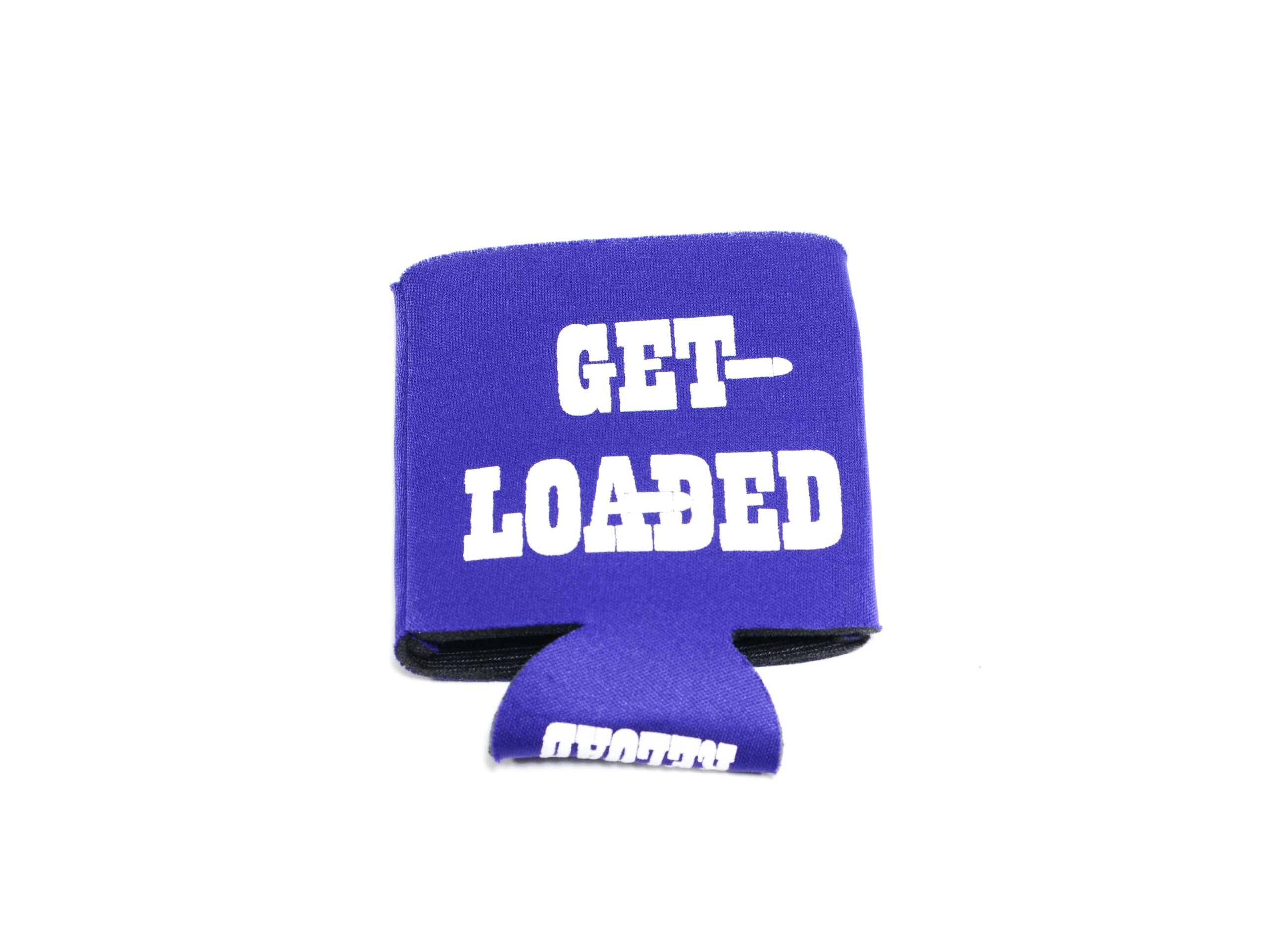 Powder Valley Can Koozie Purple