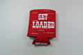 Powder Valley Can Koozie Red