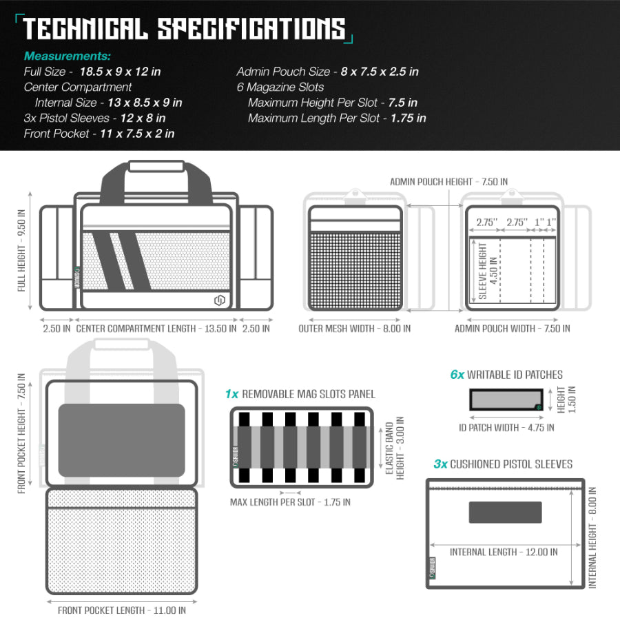 Savior Equipment Specialist Series Range Bag