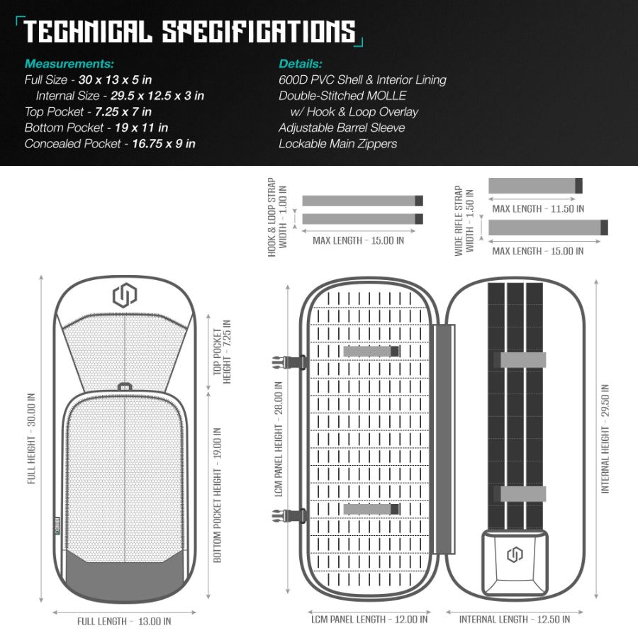 Savior Equipment Specialist Series Covert Rifle Case