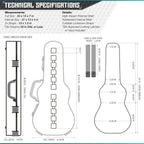 Savior Equipment Violin Rifle Case Black